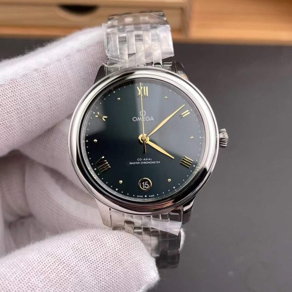 VS Factory Omega De Ville Prestige 40mm “Pine Green” (434.10.40.20.10.001) 1:1 Super Clone – DD8800 Movement
