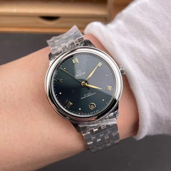 VS Factory Omega De Ville Prestige 40mm “Pine Green” (434.10.40.20.10.001) 1:1 Super Clone – DD8800 Movement