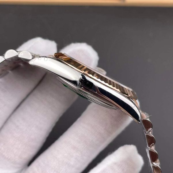 VS Factory Rolex Datejust 41 Slate Grey”Wimbledon”Two-Tone Everose Gold (126331) 1:1 Super Clone – DD3235 Movement