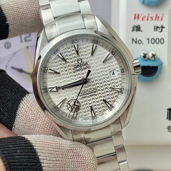 VS Factory Omega Seamaster Aqua Terra 150M “Silver Wave” (231.10.42.21.02.006) 1:1 Super Clone – DD8500 Movement