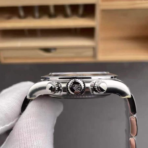 VS Factory Rolex Cosmograph Daytona 40mm Blue Dial White Gold (126509) 1:1 Super Clone – DD4131 Movement