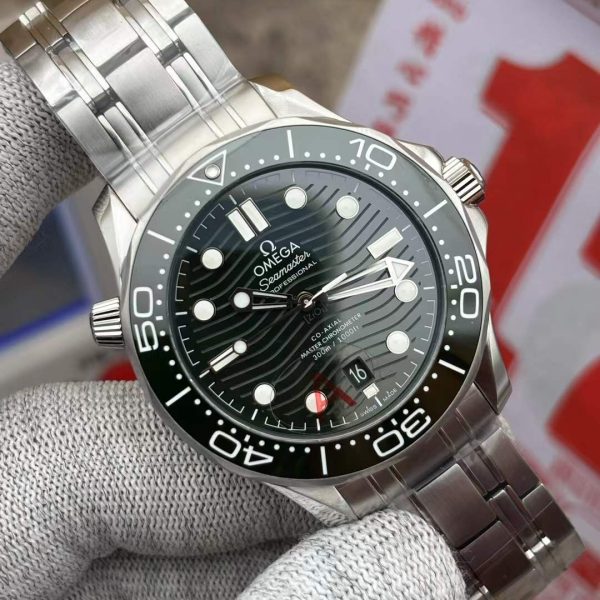 VS Factory Omega Seamaster Diver 300M 42mm Green Dial Green Ceramic Bezel(210.30.42.20.10.001) 1:1 Super Clone – DD8800 Movement