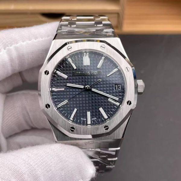 VS Factory Audemars Piguet Royal Oak 41mm Blue Dial (15510ST) 1:1 Super Clone – DD4302 Movement