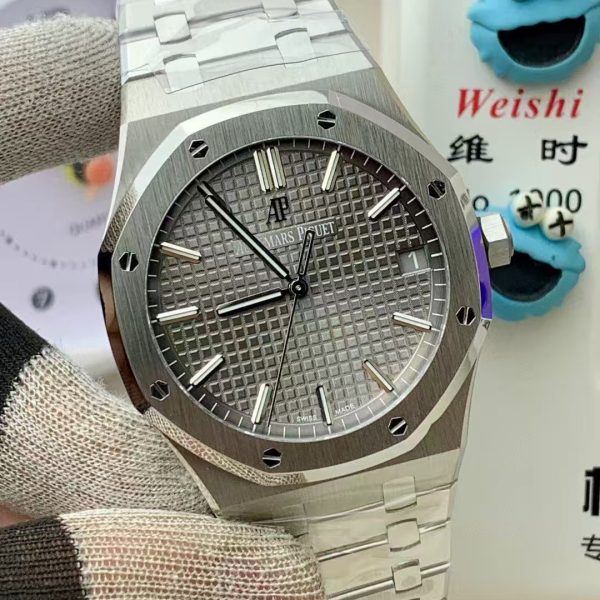 VS Factory Audemars Piguet Royal Oak 41mm Grey Dial (15500ST) 1:1 Super Clone – DD4302 Movement