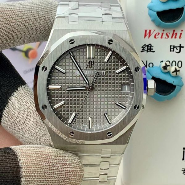 VS Factory Audemars Piguet Royal Oak 41mm Grey Dial (15500ST) 1:1 Super Clone – DD4302 Movement