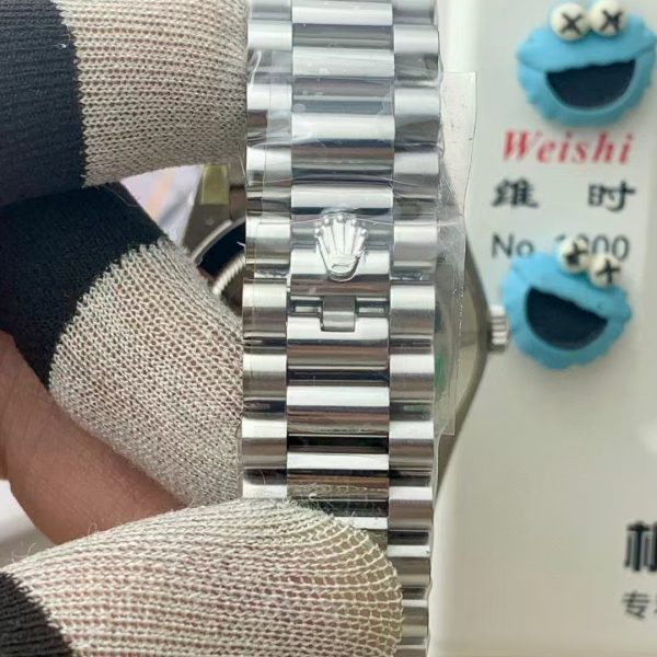 VS Factory Rolex Day-Date 40 White Gold Black Dial (228239) V2 1:1 Super Clone – DD3255 Movement