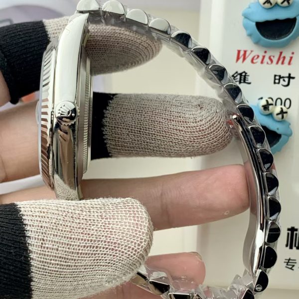 VS Factory Rolex Day-Date 40 Platinum Ice Blue Dial (228236) 1:1 Super Clone – DD3255 Movement